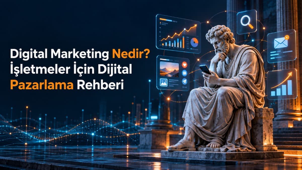 Digital Marketing Nedir? İşletmeler İçin Dijital Pazarlama Rehberi kapak görseli