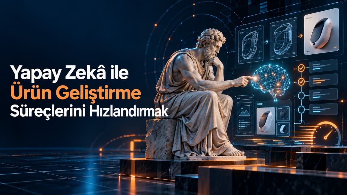 Yapay Zekâ ile Ürün Geliştirme Süreçlerini Hızlandırmak kapak görseli