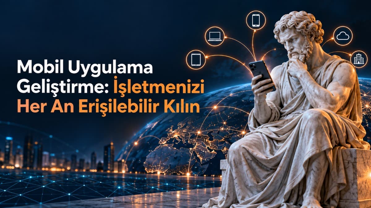 Mobil Uygulama Geliştirme: İşletmenizi Her An Erişilebilir Kılın kapak görseli